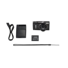 Canon IXUS 285 HS Black - High-Performance Compact Camera | Model 1076C001